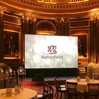 Indoor rental LED display for events