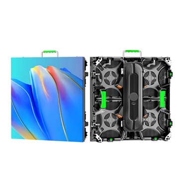 P4.81 rental LED cabinet front and rear