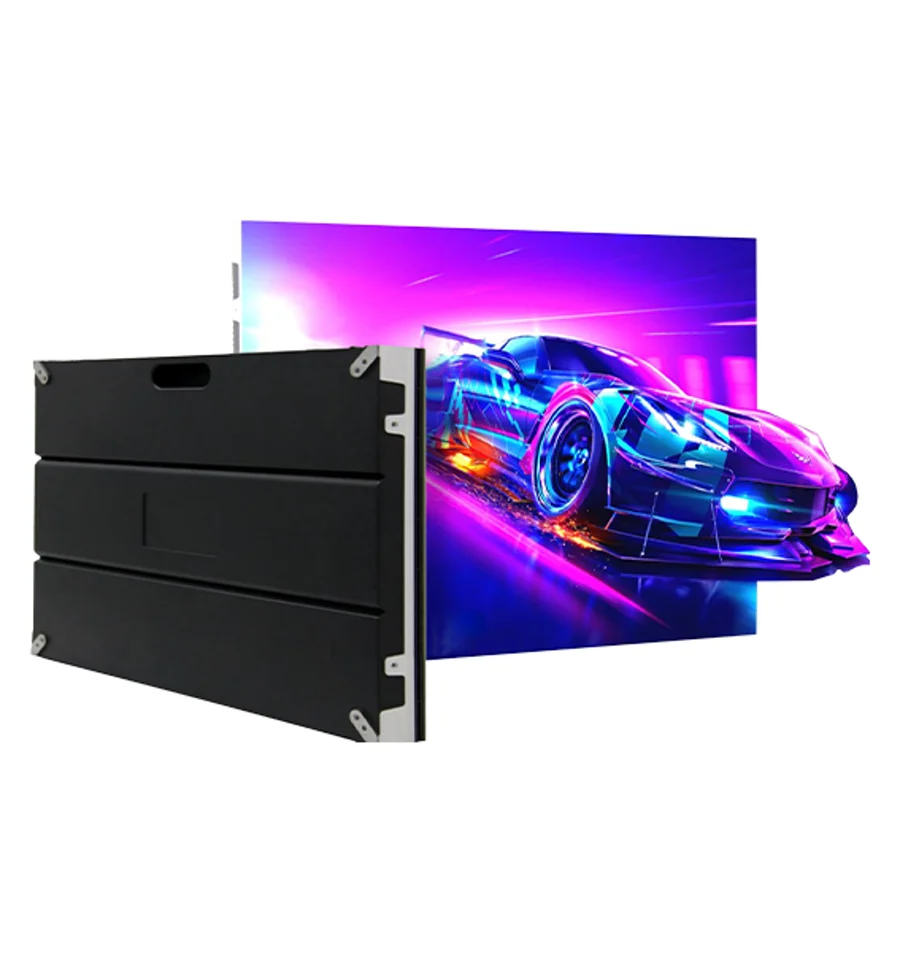 LED cabinet and module used to build a naked-eye 3D display system