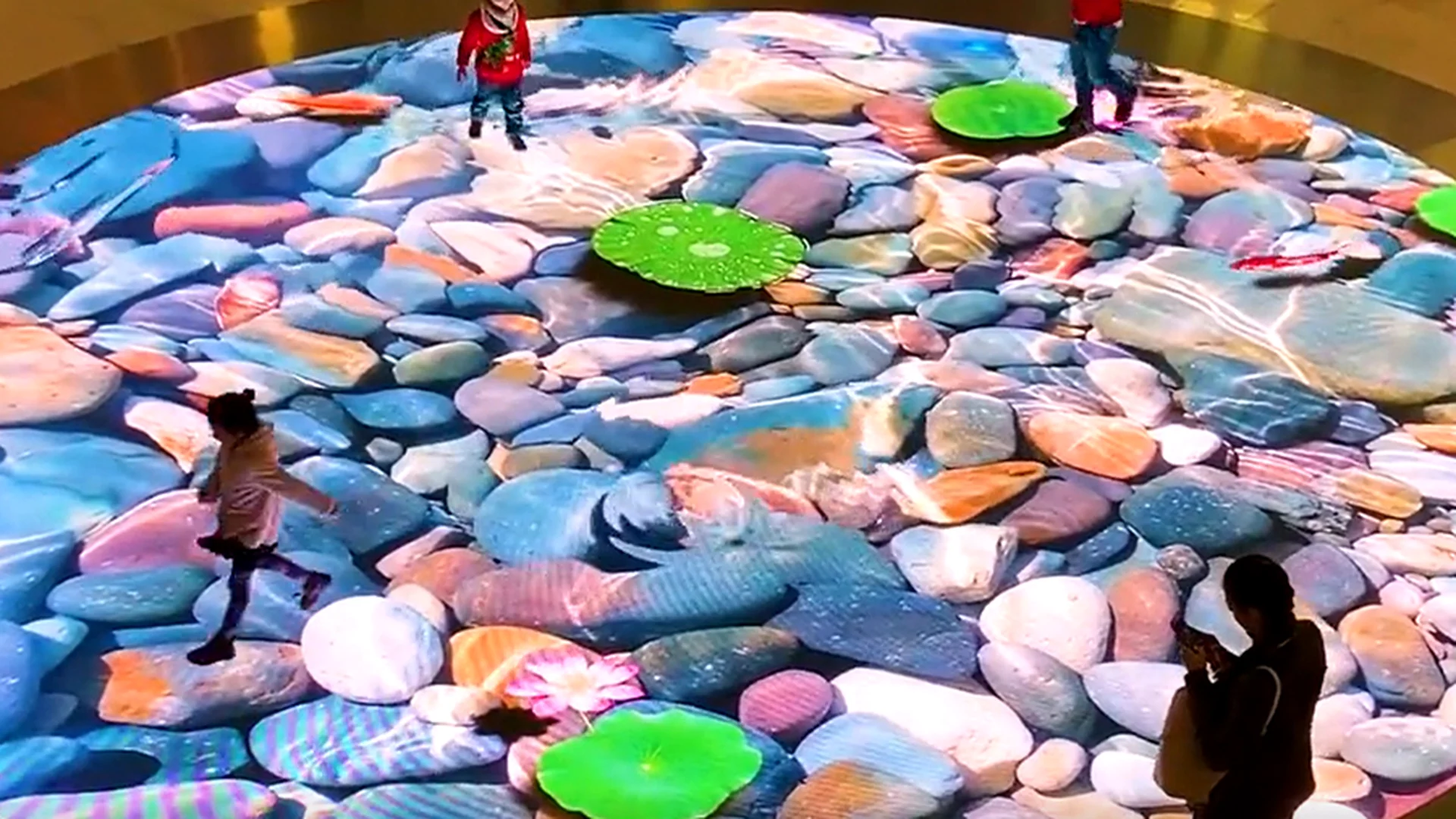 LED Floor Display vs Interactive Floor Tile Screen
