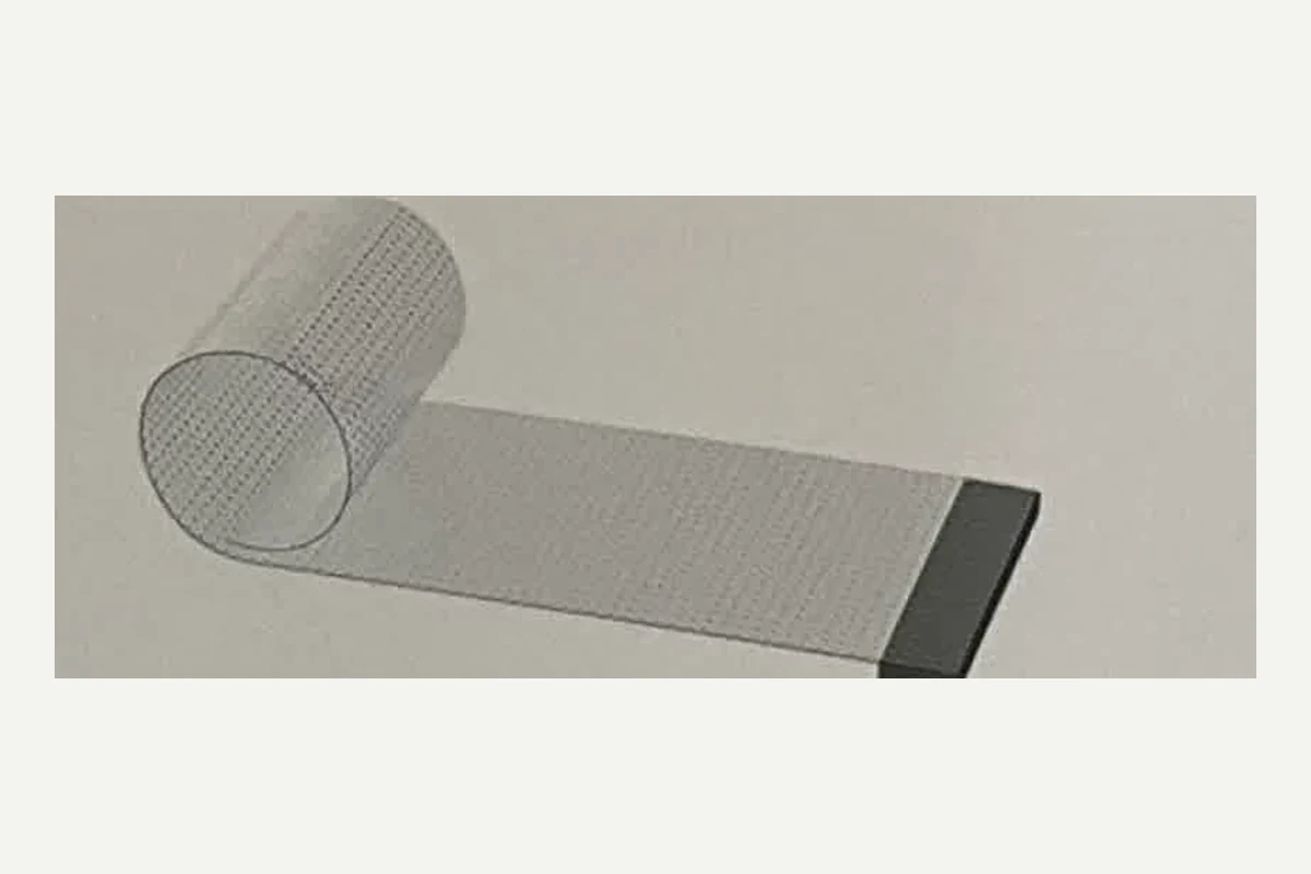 Flexible adhesive transparent LED film product