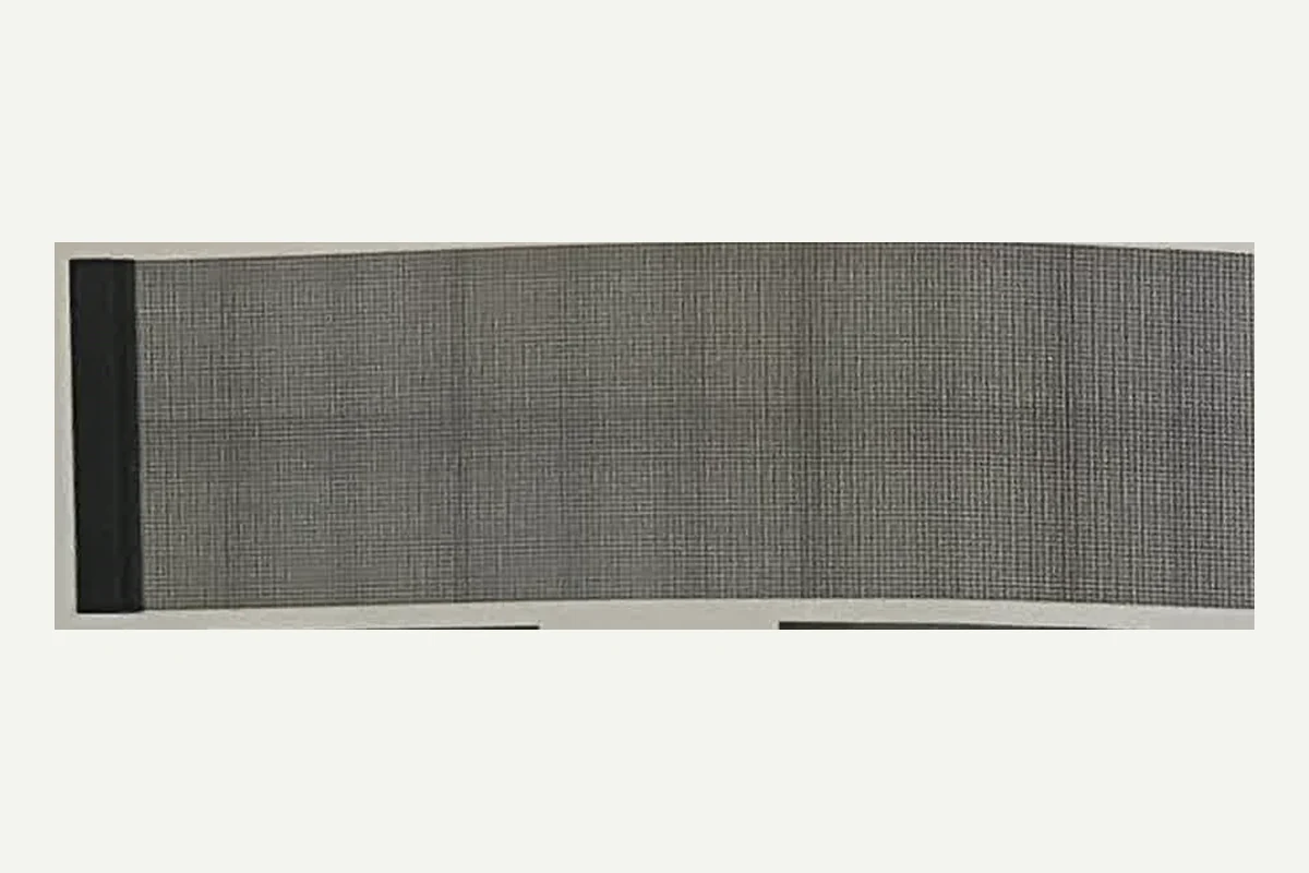 Thin holographic transparent LED display module