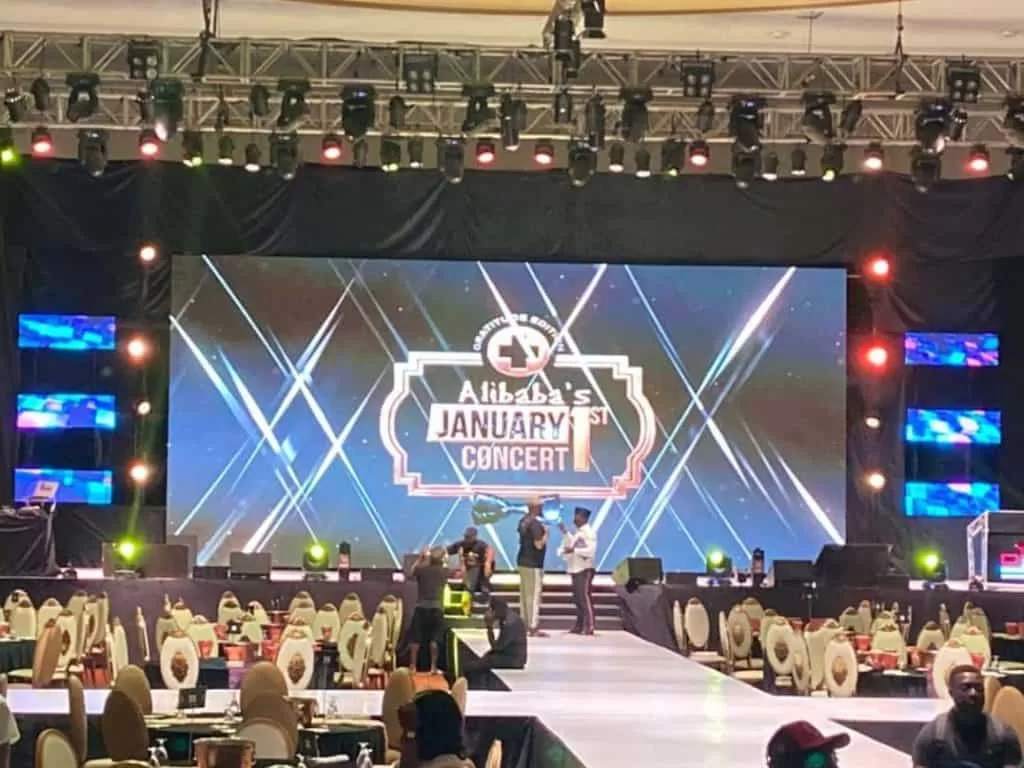 Main Stage & Performance LED display application