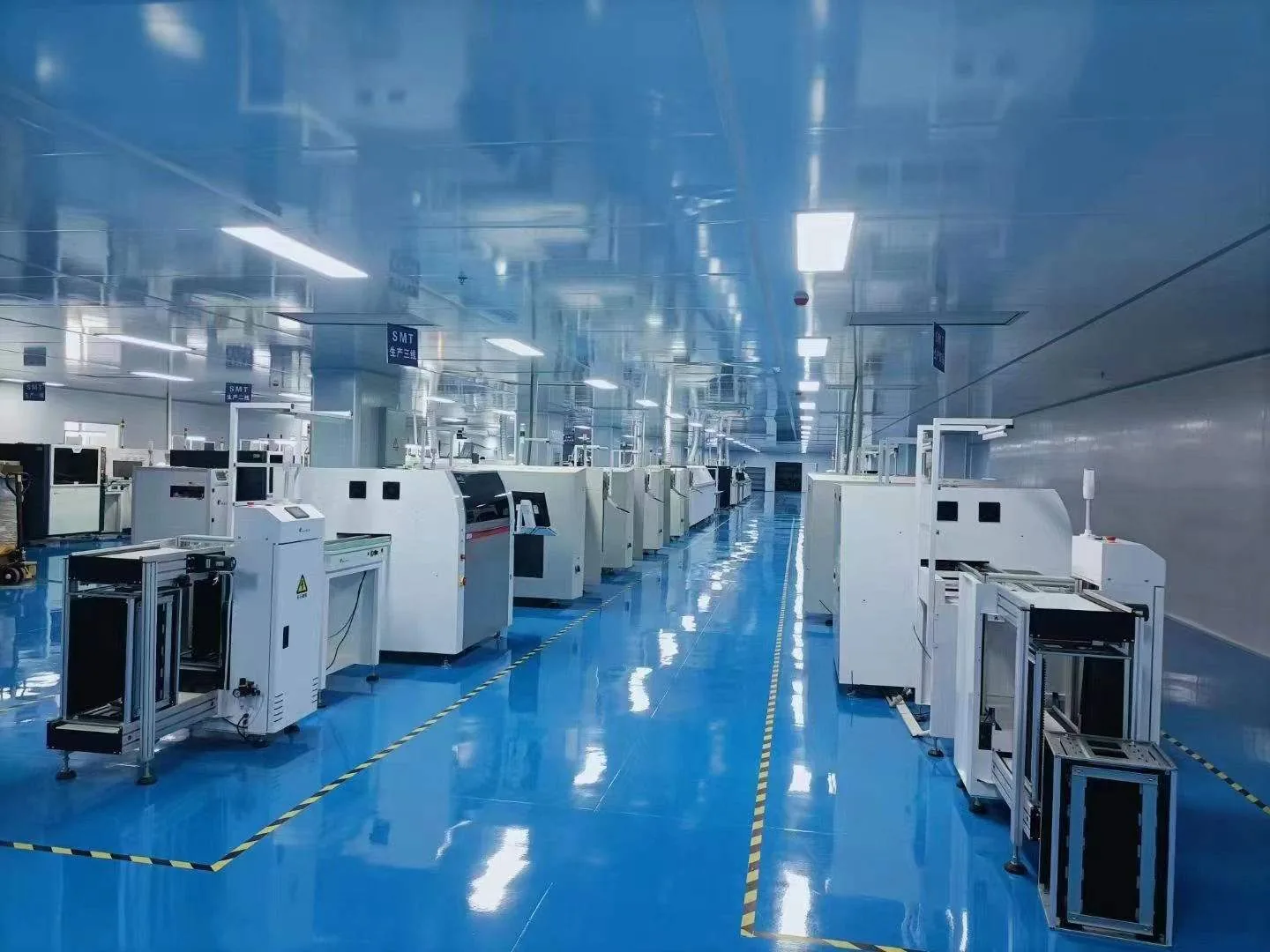 SMT production line for MVP LED display modules