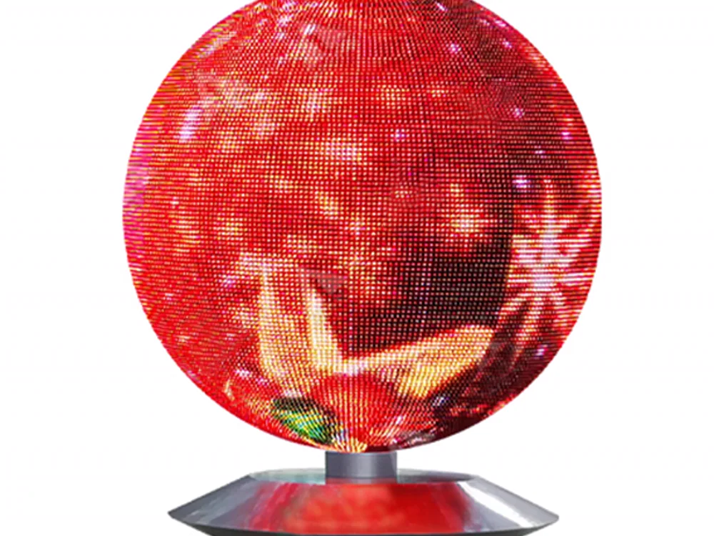 Spherical LED display product form